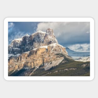 Craggy Castle Mountain Sticker